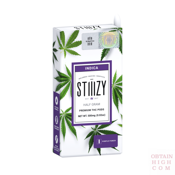 Stiiizy Purple Punch Premium THC Pod 6