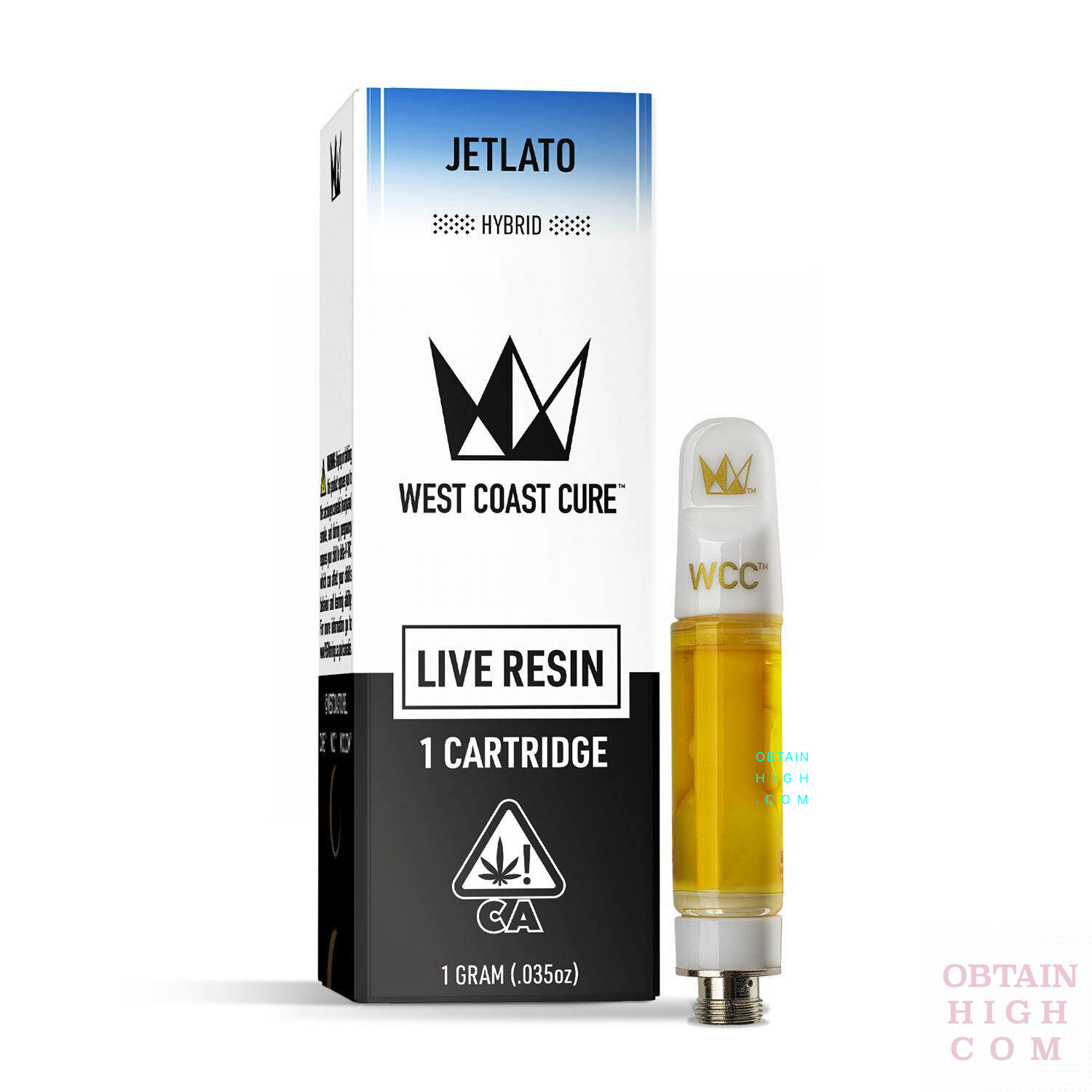 Jetlato 1 Gram Live Resin Cartridge by West Coast Cure obtain high Jetlato 1 Gram Live Resin Cartridge by West Coast Cure obtain high