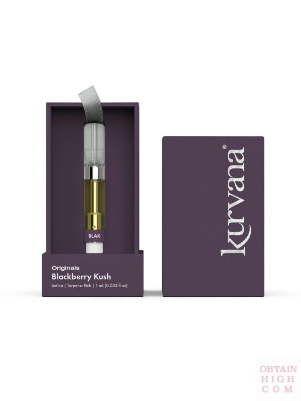 Originals Blackberry Kush THC Cartridge by Kurvana