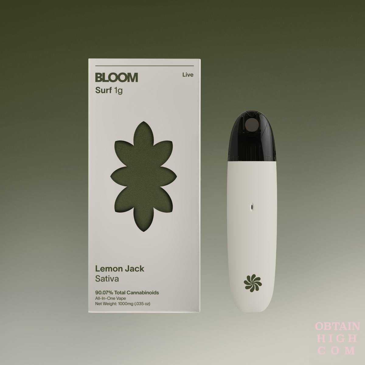 Lemon Jack 1000mg All-In-One Vape Pen by Bloom obtain high Lemon Jack 1000mg All-In-One Vape Pen by Bloom obtain high