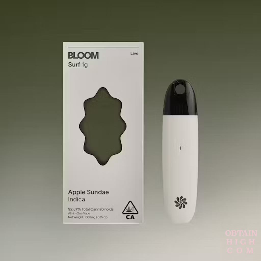 Apple Sundae 1000mg All-In-One Vape Pen by Bloom obtain high Apple Sundae 1000mg All-In-One Vape Pen by Bloom obtain high